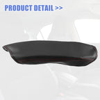 Center Console Armrest Covers for Toyota C-HR (RHD, 2017–2023) Red Line Black