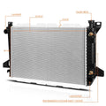 Aluminum Cooling Radiator for Ford F150/F250/F350 (1985–1996) DPI-1454