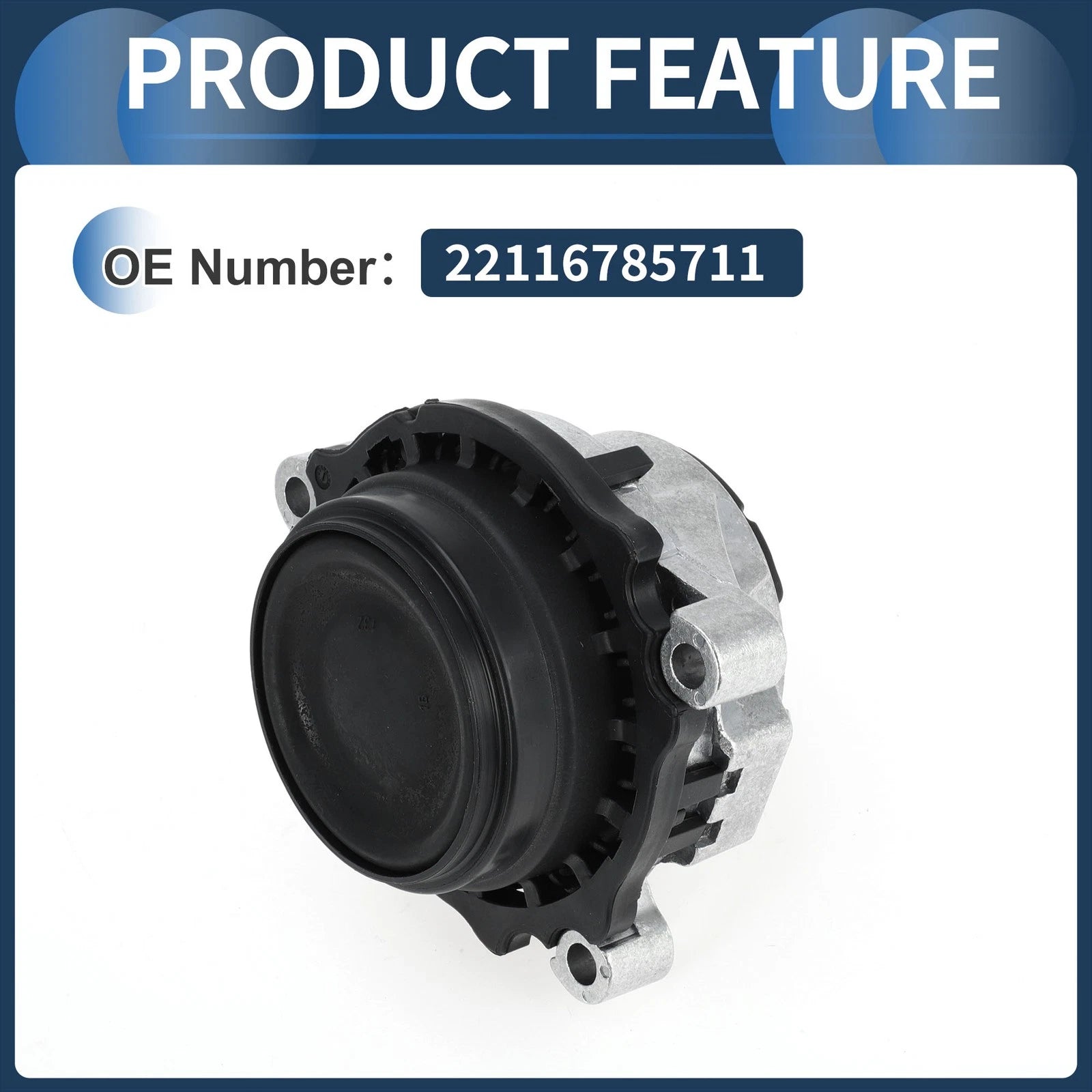 Engine Motor Mount for BMW X3 F25 (2011–2017) 3.0L A/MT 4WD 28i