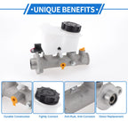 Brake Master Cylinder with Reservoir No.BJ0P43400 for Mazda Protege (1999–2000)