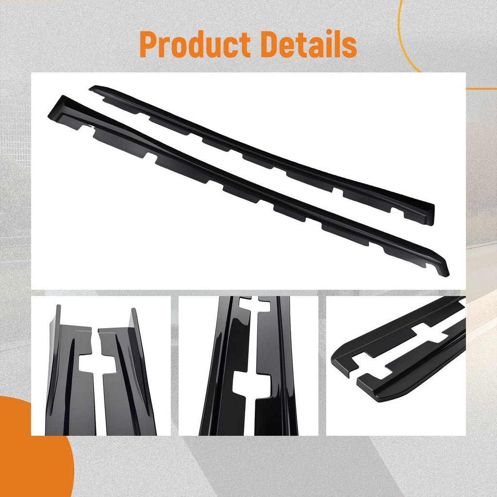 Body Kit Side Panel for Lexus IS (2014–2020) Gloss Black ABS