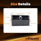 4 Inch Rear Lowering Block for Chevrolet Colorado Canyon S-10 (2004–2012)