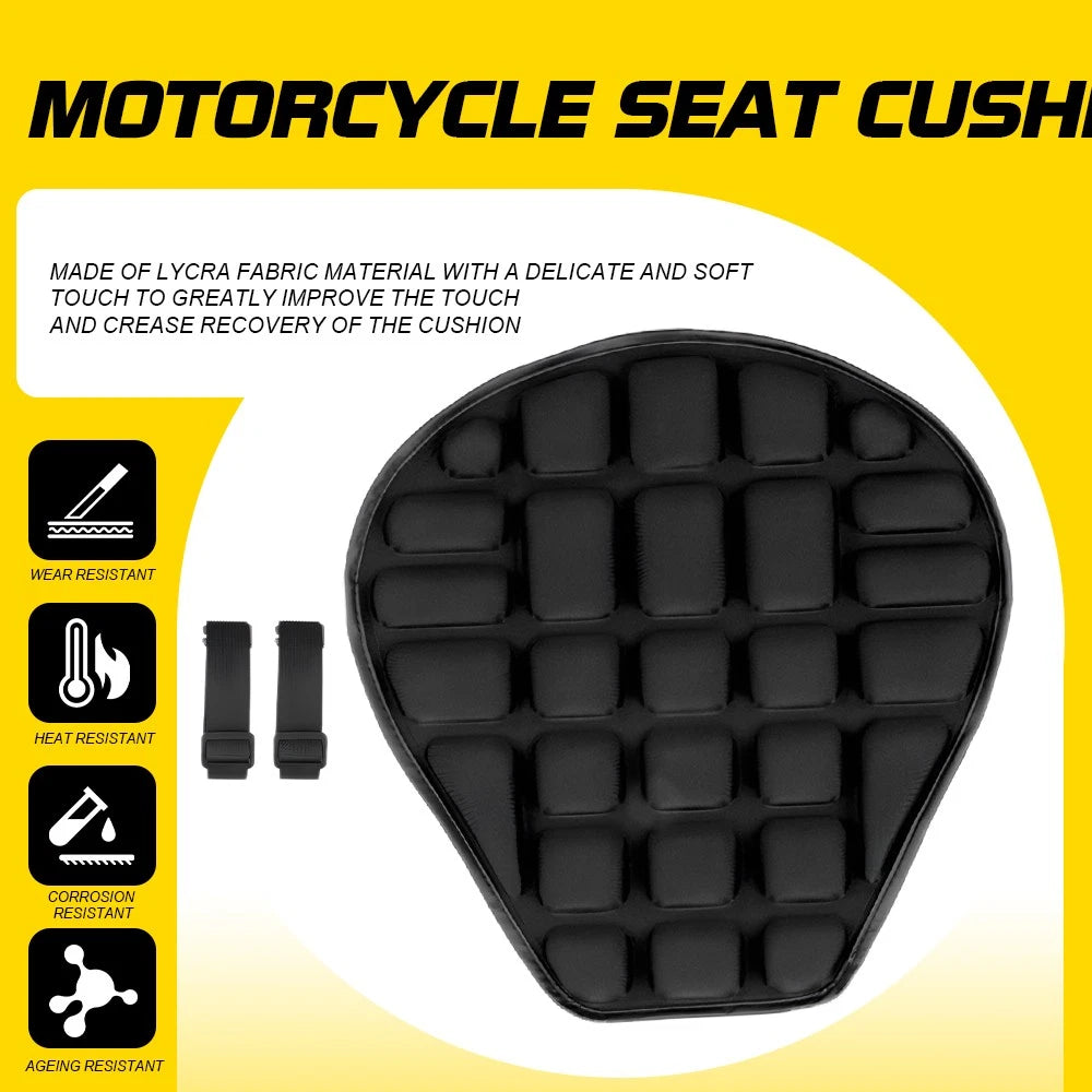 3D Seat Cushion for Universal Motorcycle (Air Pad)