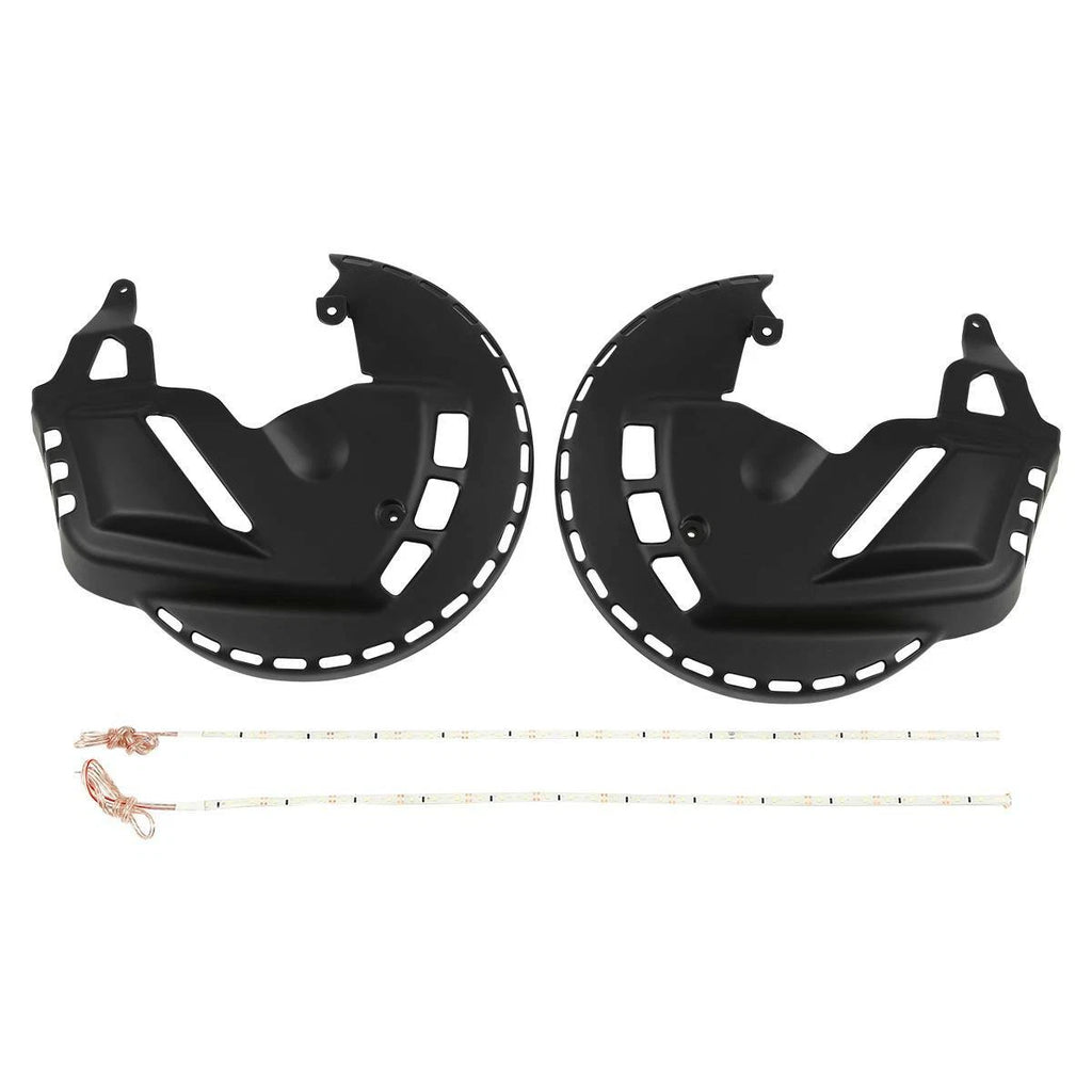 Brake Rotors Covers with Blue LED Ring for Honda Goldwing 1800 (2001–2017)