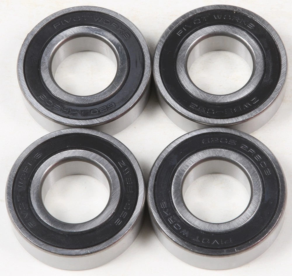 4pc Rear Wheel Bearing Kit for Harley Davidson FLHT & FLHTK (2010–2015)