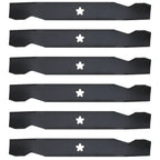 6 Lawn Mower Blades for Husqvarna Craftsman 50" Deck (Fits 137380 5321)