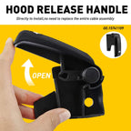 Hood Latch Release Pull Handle for Chevy GMC Pickup Truck (1999–2006)