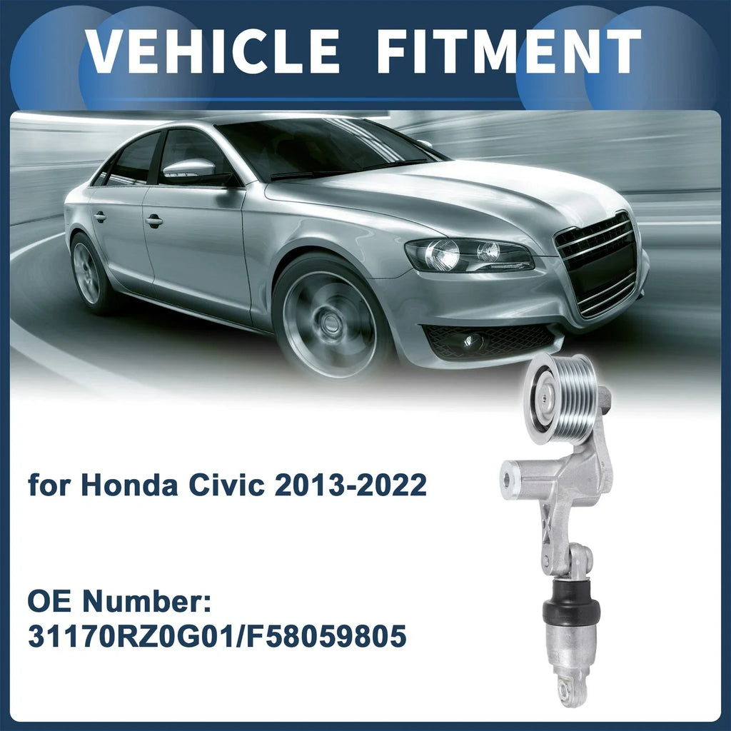 Belt Tensioner for Honda Civic 2013-2022 - Metal 1 x Unit