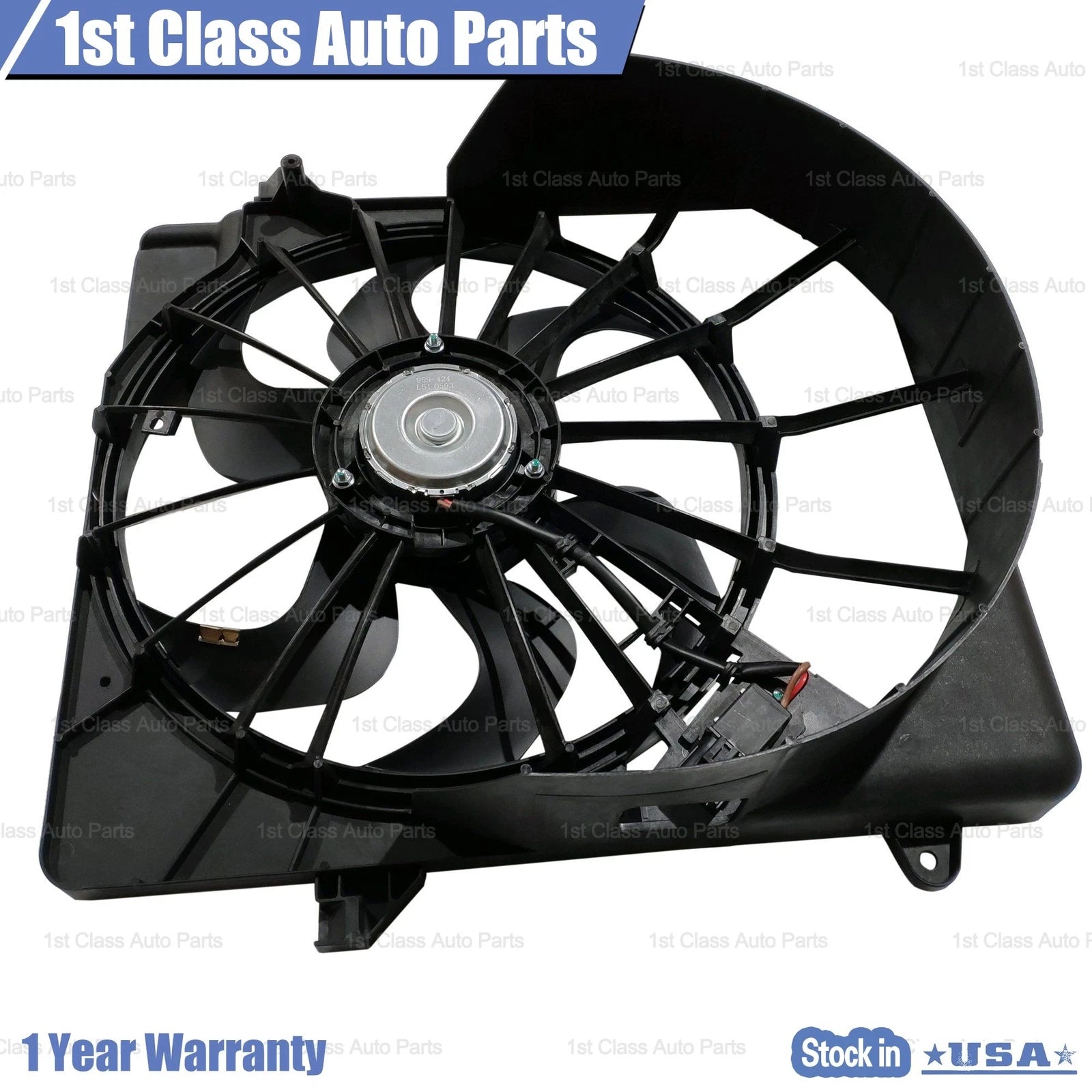 Radiator Cooling Fan Assembly for Jeep Liberty (2008–2012)