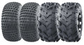 Set of 4 ATV Tires 20x7-8 Front & 19x7-8 Rear 4PR