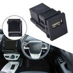 USB Port for Toyota RAV4 Sienna Prius 2018-2022 Black