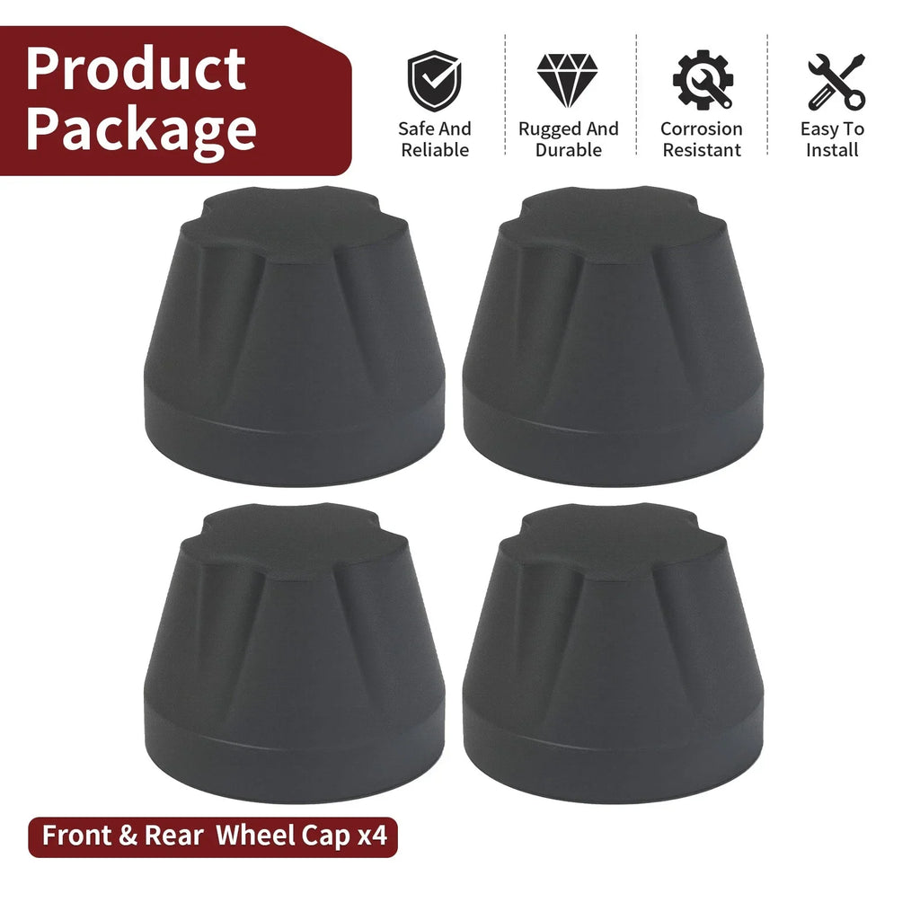 Wheel Hub Caps 4x for Yamaha Grizzly 600 (1998–2001)