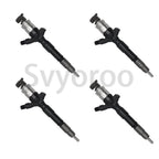 4X Fuel Injector Nozzle 23670-UL010 23670UL010 for Toyota 1KD Forklift (2003–2023)