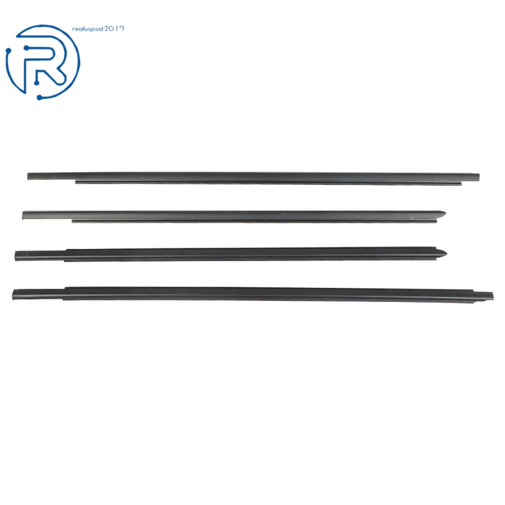Set of 4 Outer Seal Belt Weatherstrip for Dodge Ram 2500 3500 (2009–2021)