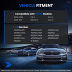2X Front Brake Calipers w/Bracket for Honda CR-V (2002–2004) & Element (2003–2011) 2.4L