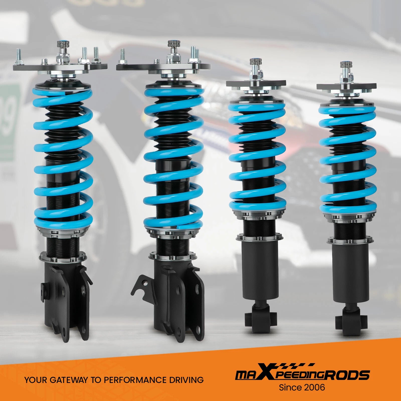 24 Level Damper Coilovers Lowering Shocks Kit for Subaru Impreza (2008–2014)