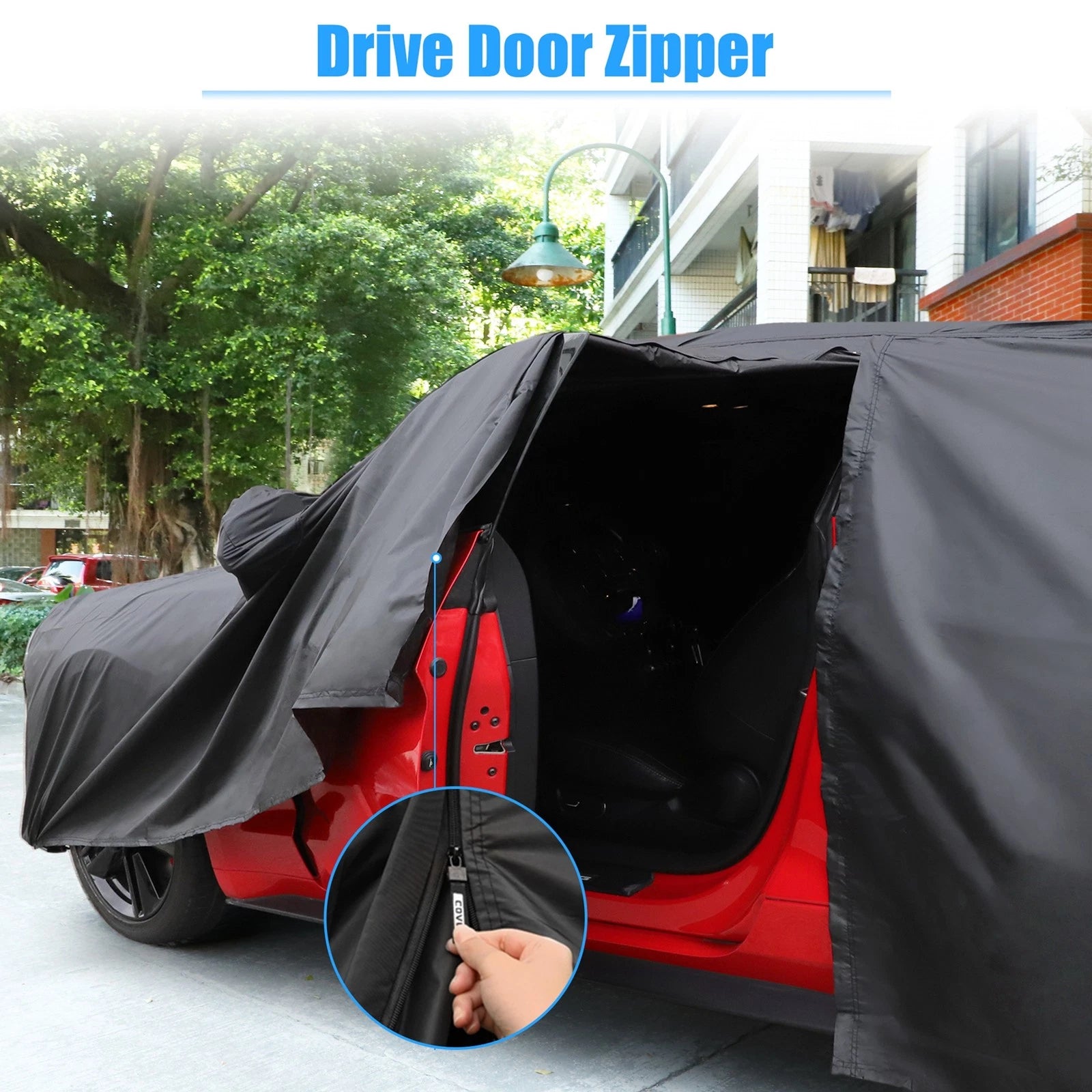 Waterproof Car Cover for Ford Mustang GT/Bullitt (2015–2023)