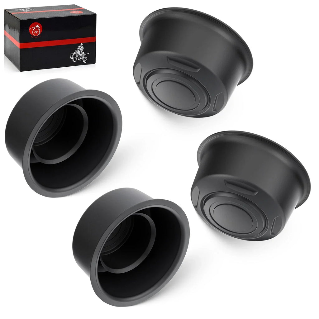 4 Front & Rear Wheel Caps for Yamaha Rhino 450 YXR450F (2006–2009)