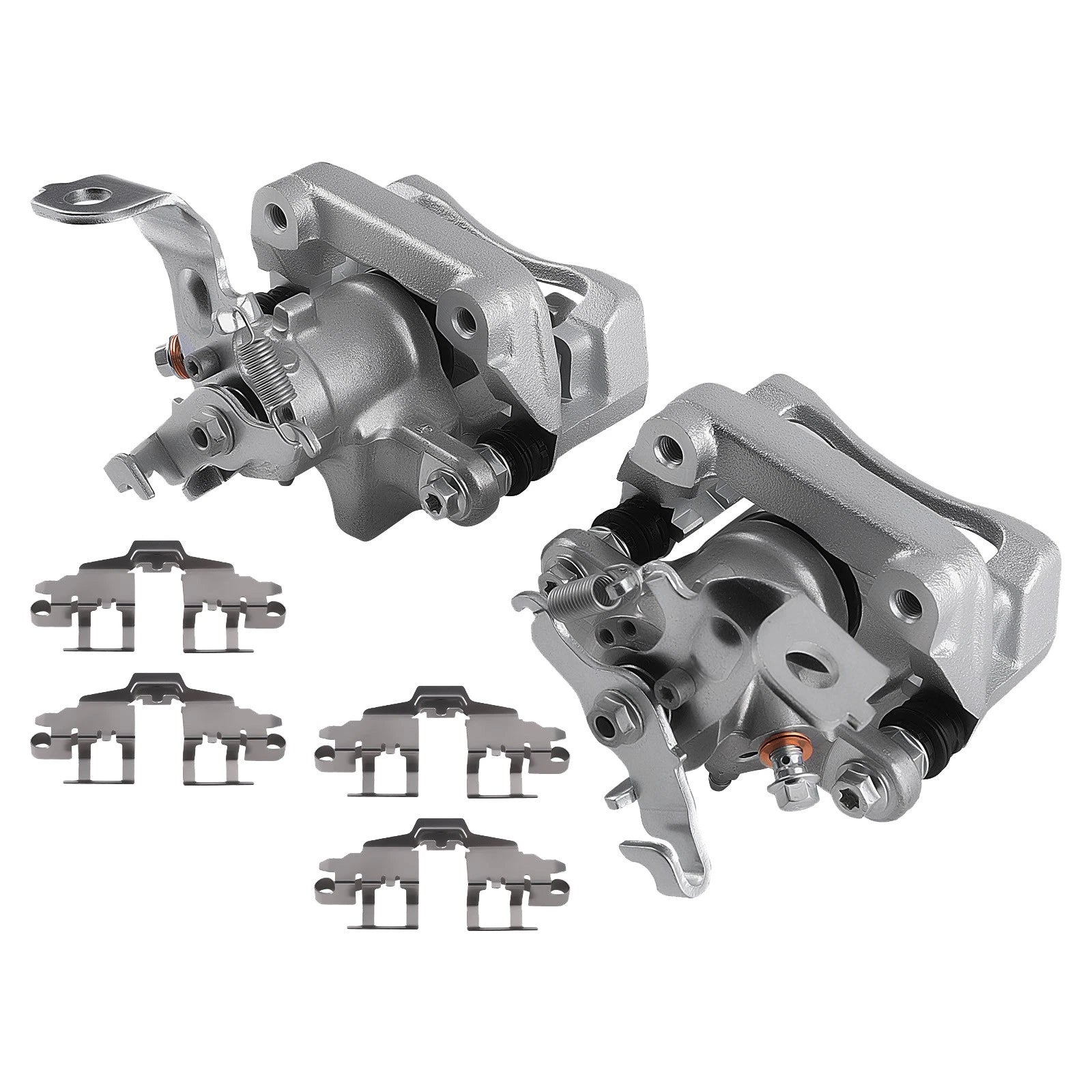 Rear Brake Calipers (Left & Right) w/ Bracket for Toyota Corolla (2014–2017)