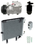 AC Compressor Kit w Condenser for BMW 325iX 2.5L (1988–1988)