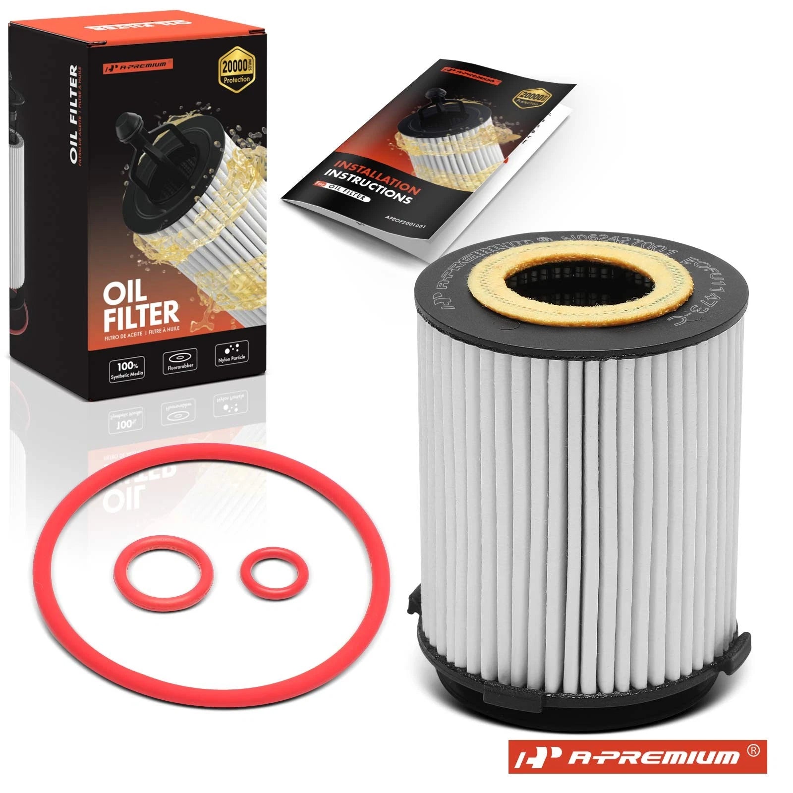 Engine Oil Filter for Mercedes-Benz C300 E350 E300 (2015–2023)