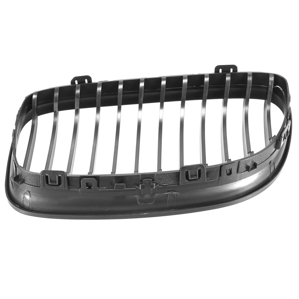 Pair Front Grille Matte Black Hood Kidney Grill for BMW E90 E91 (2009–2011)