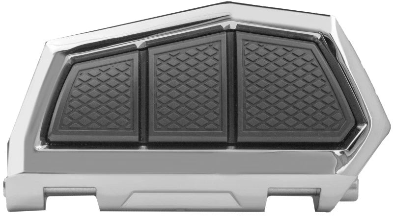 Kuryakyn Enygma Chrome Passenger Boards for Cruiser Motorcycles (2010–2023)