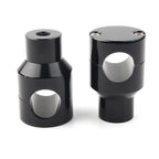 1'' Handlebar Mount Risers Clamp for Harley Honda (Fits )