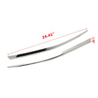 Chrome Front Fog Light and Trunk Molding Cover for Mazda CX-5 (2017-2020)