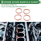 Set of 4 Engine Intake Manifold Gaskets for Chevrolet HHR (2005–2011) No. 24455112