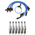 NGK Wire Set & Denso 6 Iridium TT Spark Plug Kit for Express Savana 1500 (2003–2023)
