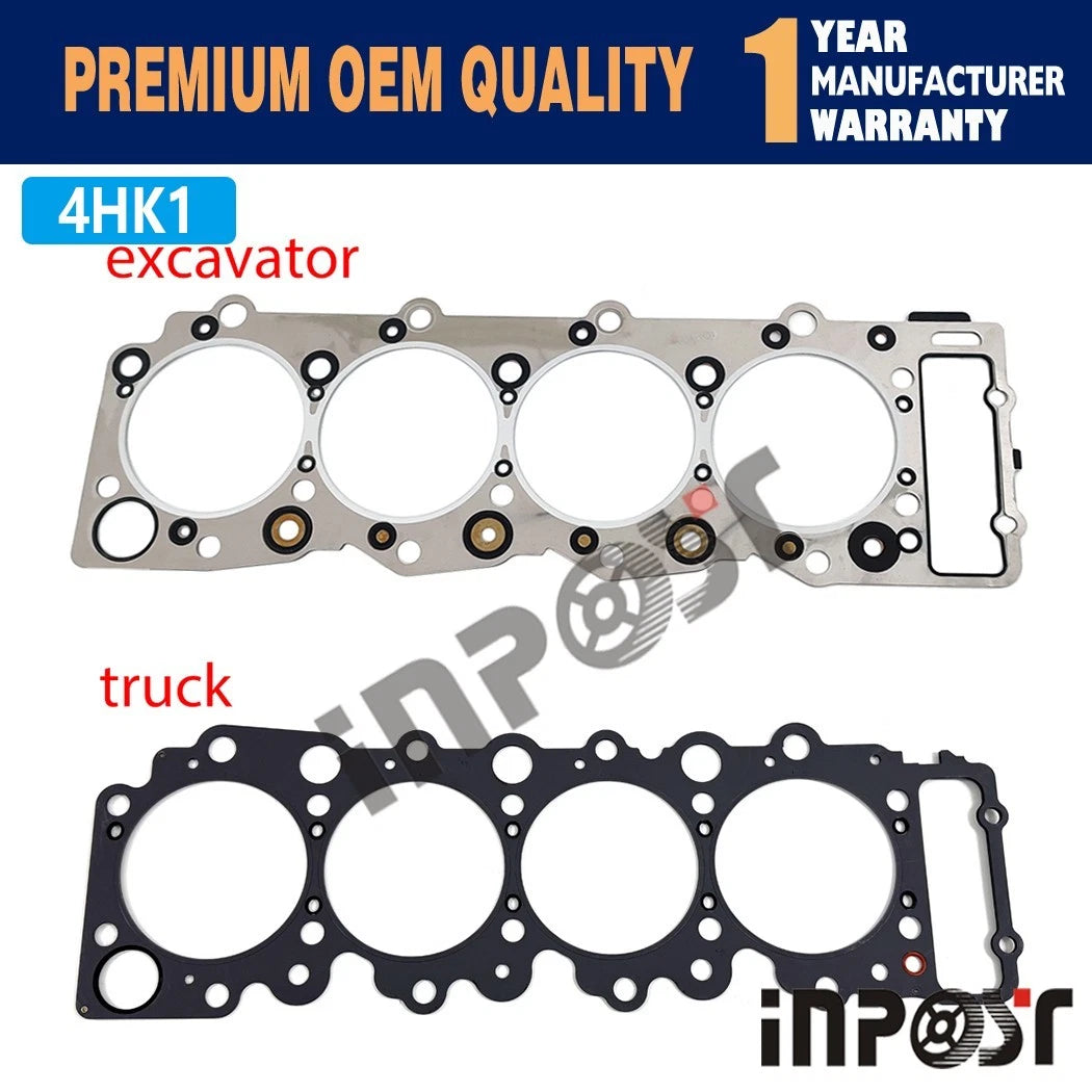 Head Gasket for Isuzu 4HK1 Engine (Excavator Truck)