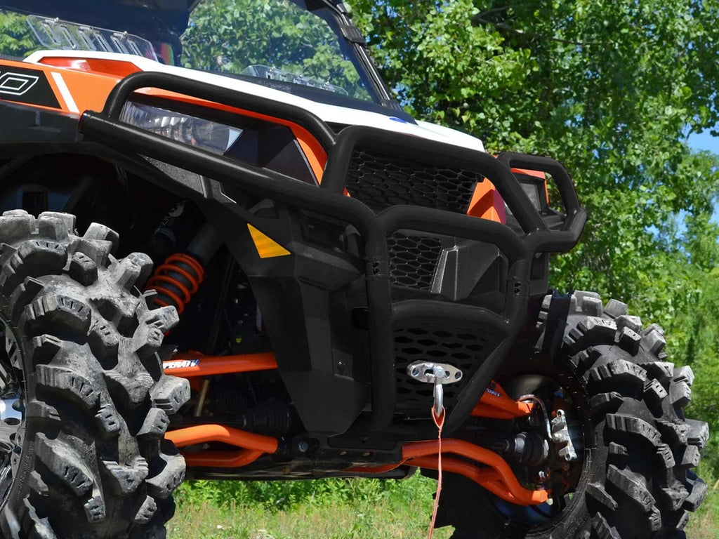 Heavy Duty Front Bumper for Polaris General 1000 (2016–2023) - Wrinkle Black