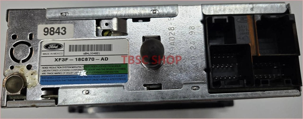 Radio Tape Player for Lincoln Continental (1999–2002) XF3F-18C870-AD