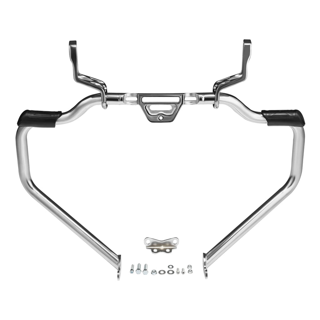 Mustache Engine Guard Bar Support Bracket for Harley Low Rider FXLRST (2022–2025)