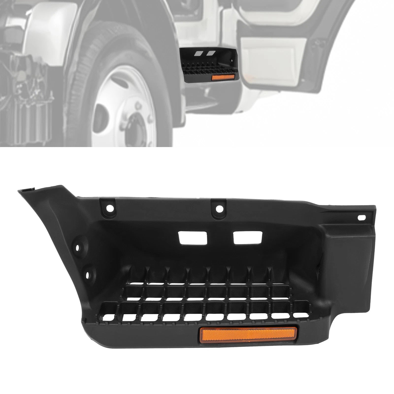 Side Step for Isuzu NPR/NPR-HD/NQR/NRR (2008–2022) Right Passenger