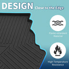 Flat Face Cargo Liner Rear Trunk Mat for Toyota Camry (2006–2011) TPE