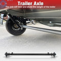 3.5K Trailer Axle for 5 Lug 61" Hub Face (Fits Various Models)