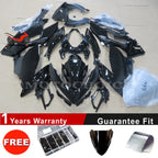 Fairing Kit + Bolts for Kawasaki Ninja 400 (2018–2023) Glossy Black ABS
