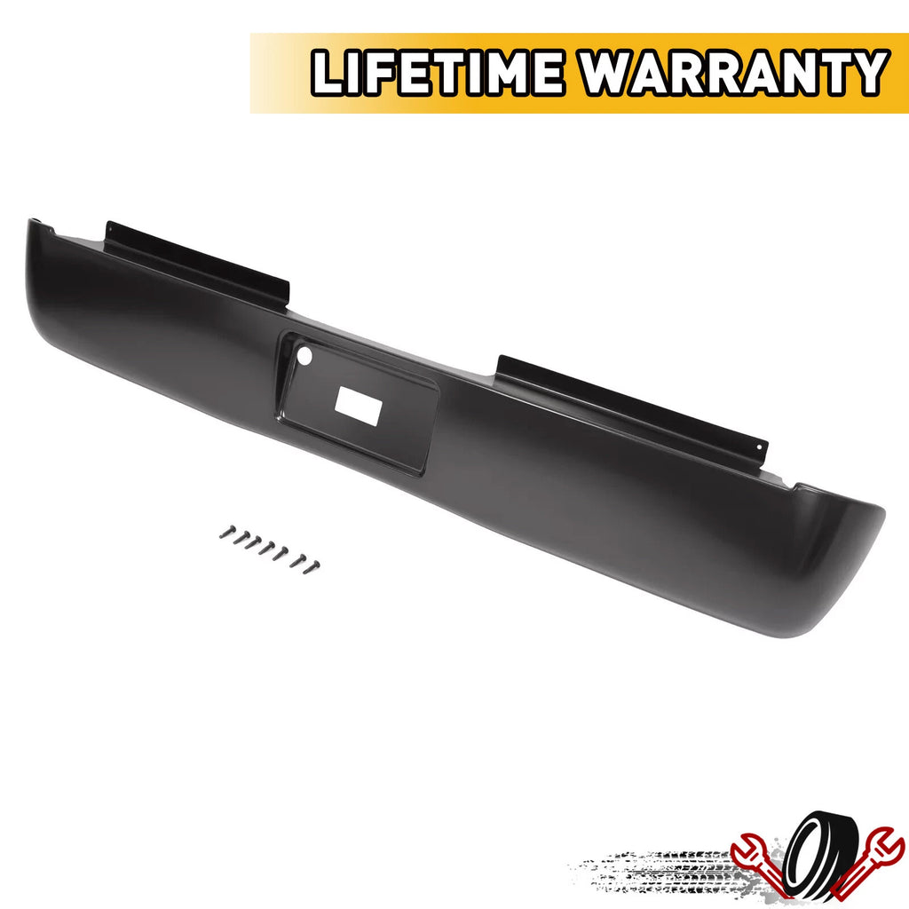 Black Steel Rear Roll Pan for Ford F250 F350 Super Duty (2008–2016)