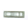 Black Passenger Side Front Parking/Signal Light Assembly w/Dual Head Light