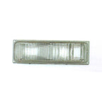 Black Passenger Side Front Parking/Signal Light Assembly w/Dual Head Light