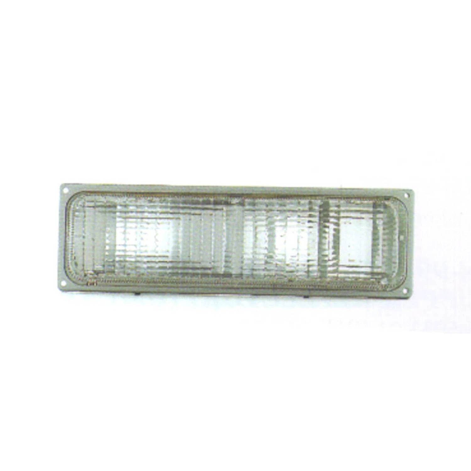 Black Passenger Side Front Parking/Signal Light Assembly w/Dual Head Light