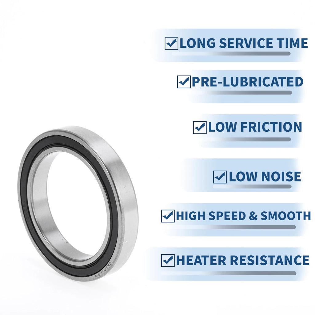 Deep Groove Ball Bearing 6912VV for Scooter Skateboard (60x85x13mm)