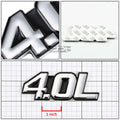 Chrome Bumper Emblem Badge for