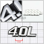 Chrome Bumper Emblem Badge for