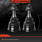 2X Front Upper Ball Joint Kit for Ford Explorer Mountaineer (2006-2010)