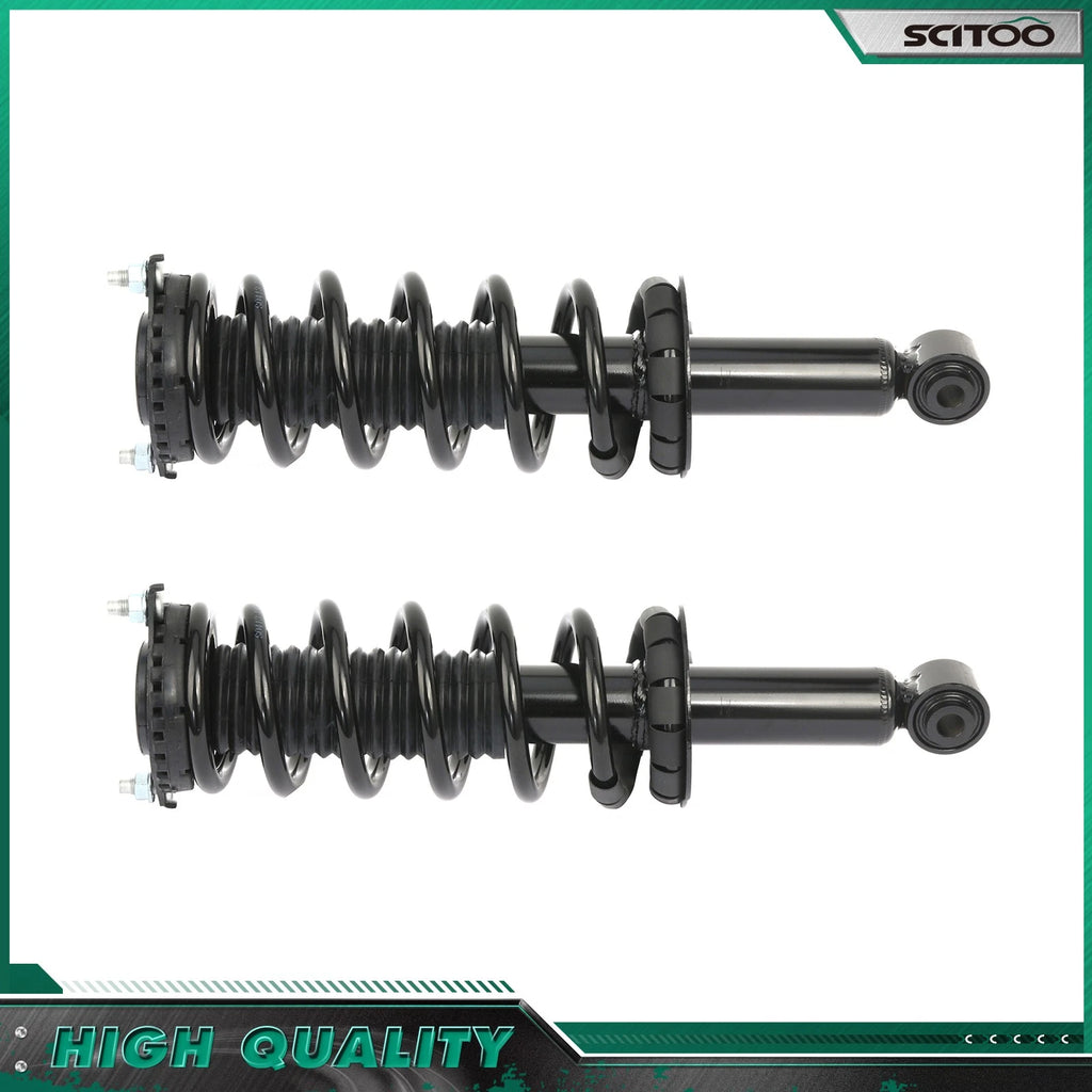 Set of 2 Rear Shocks Struts & Coil Springs for Subaru Legacy (2005–2009)