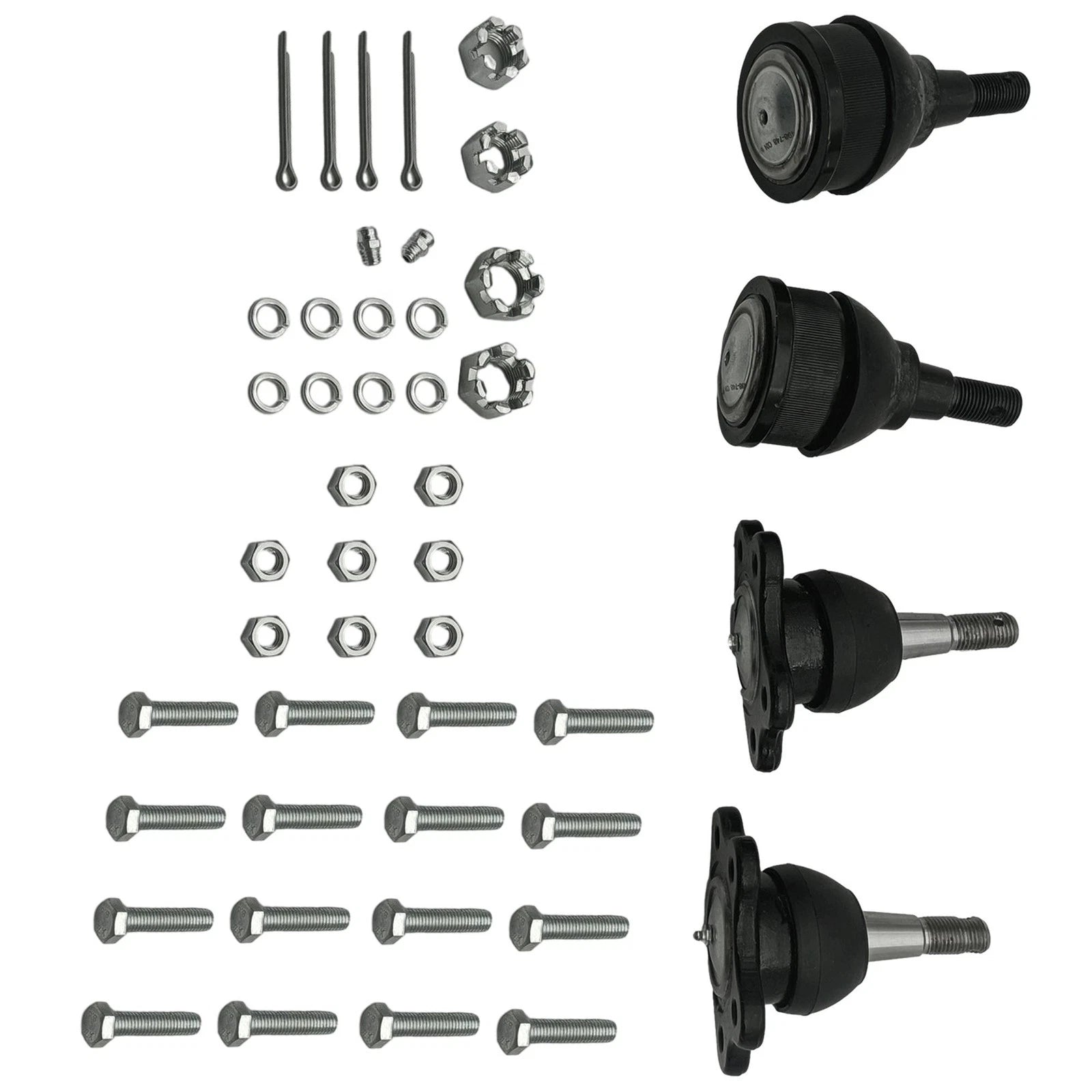 4X Front L & U Ball Joint for Chevrolet C1500 C2500 Tahoe GMC Yukon (1990–1999) K6292, K6445