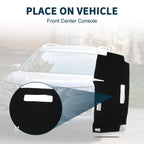 Dashboard Cover Mat for Nissan Serena C28 (2015–2024) with Sticker, Black